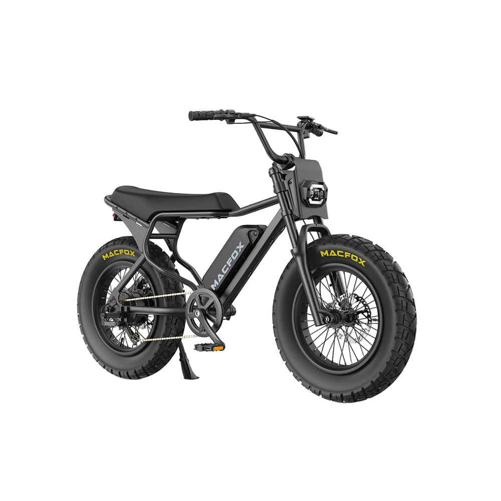 Macfox X7 Electric Bike - Black