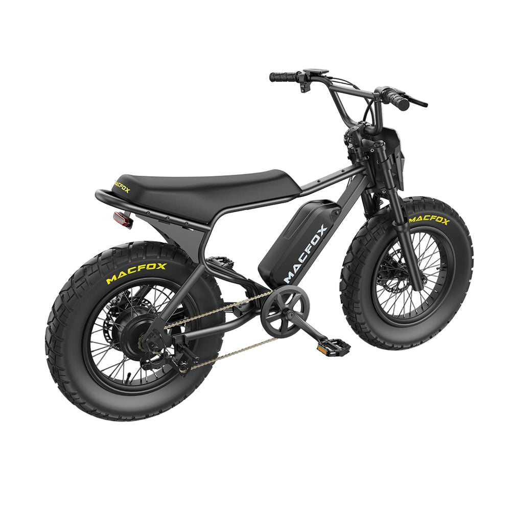 Macfox X7 Electric Bike - Black