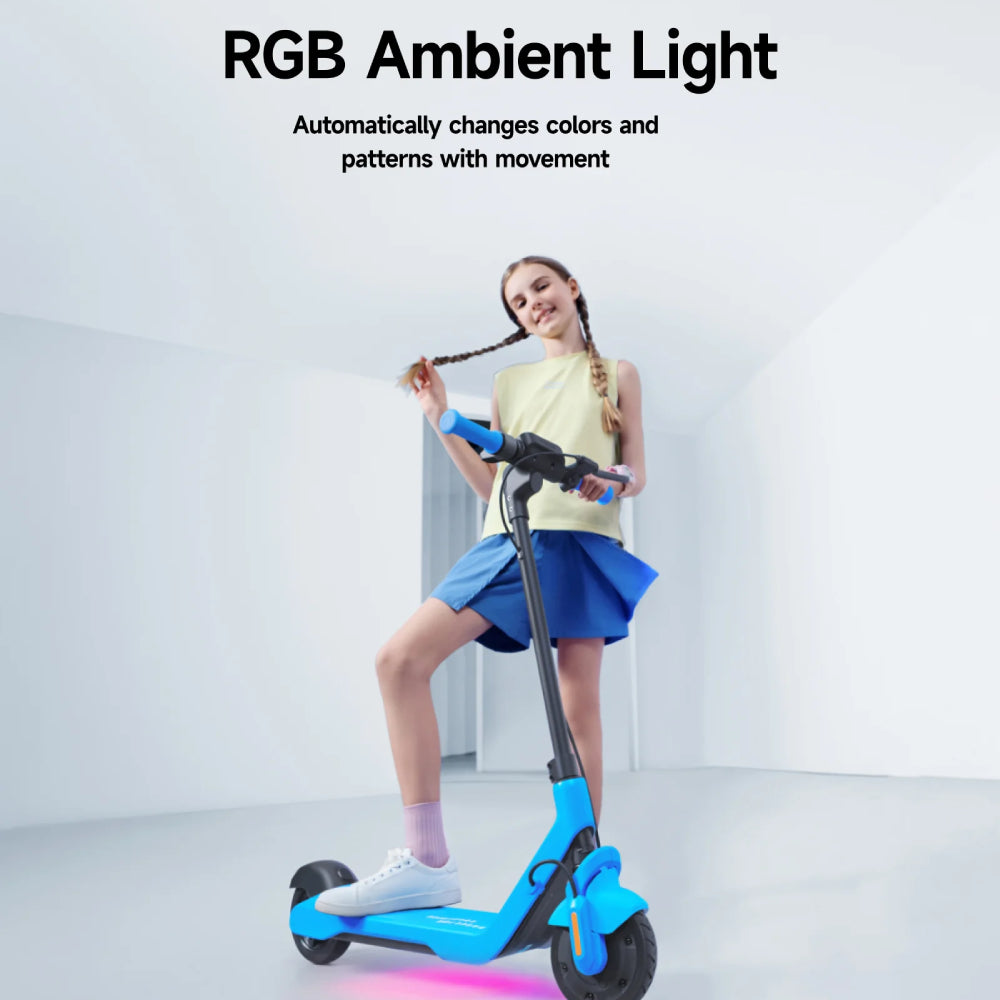 Navee K100 Smart Kids E-Scooter – Black/Blue