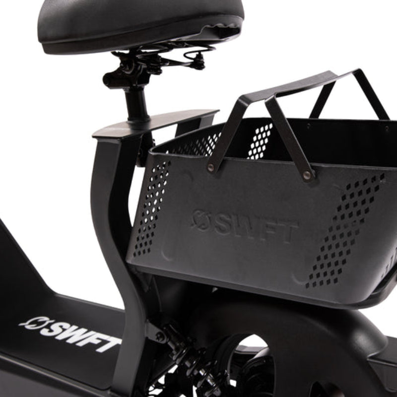 SWFT SD Sit-Down Electric Scooter with LCD Display - Black