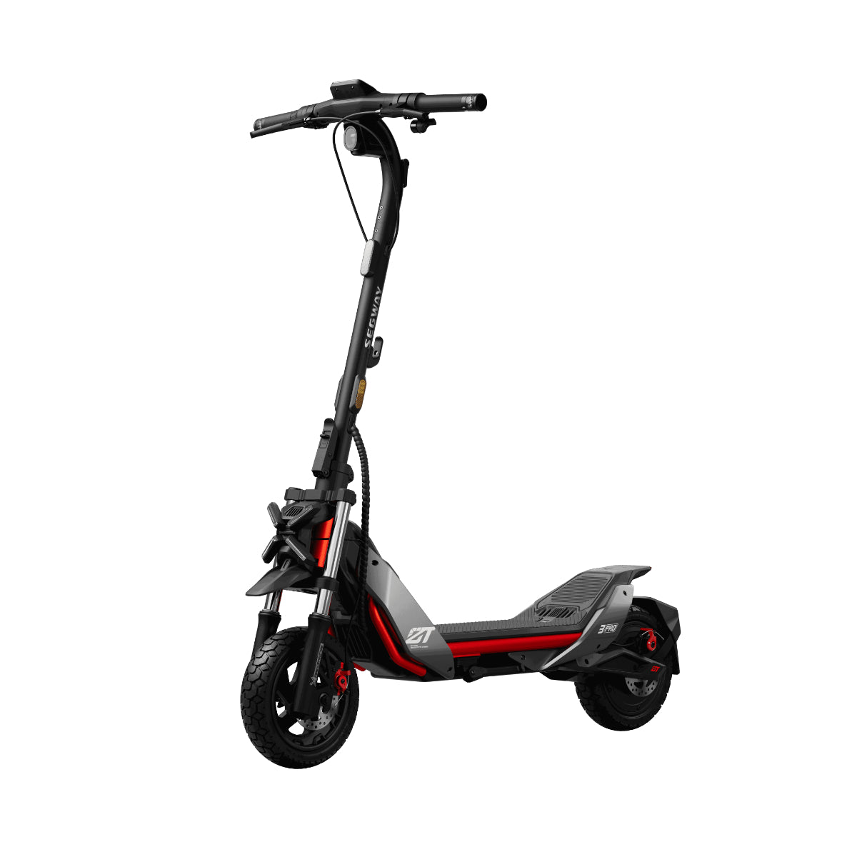 Segway ZT3 Pro eKickScooter with Dual Suspension System - Black