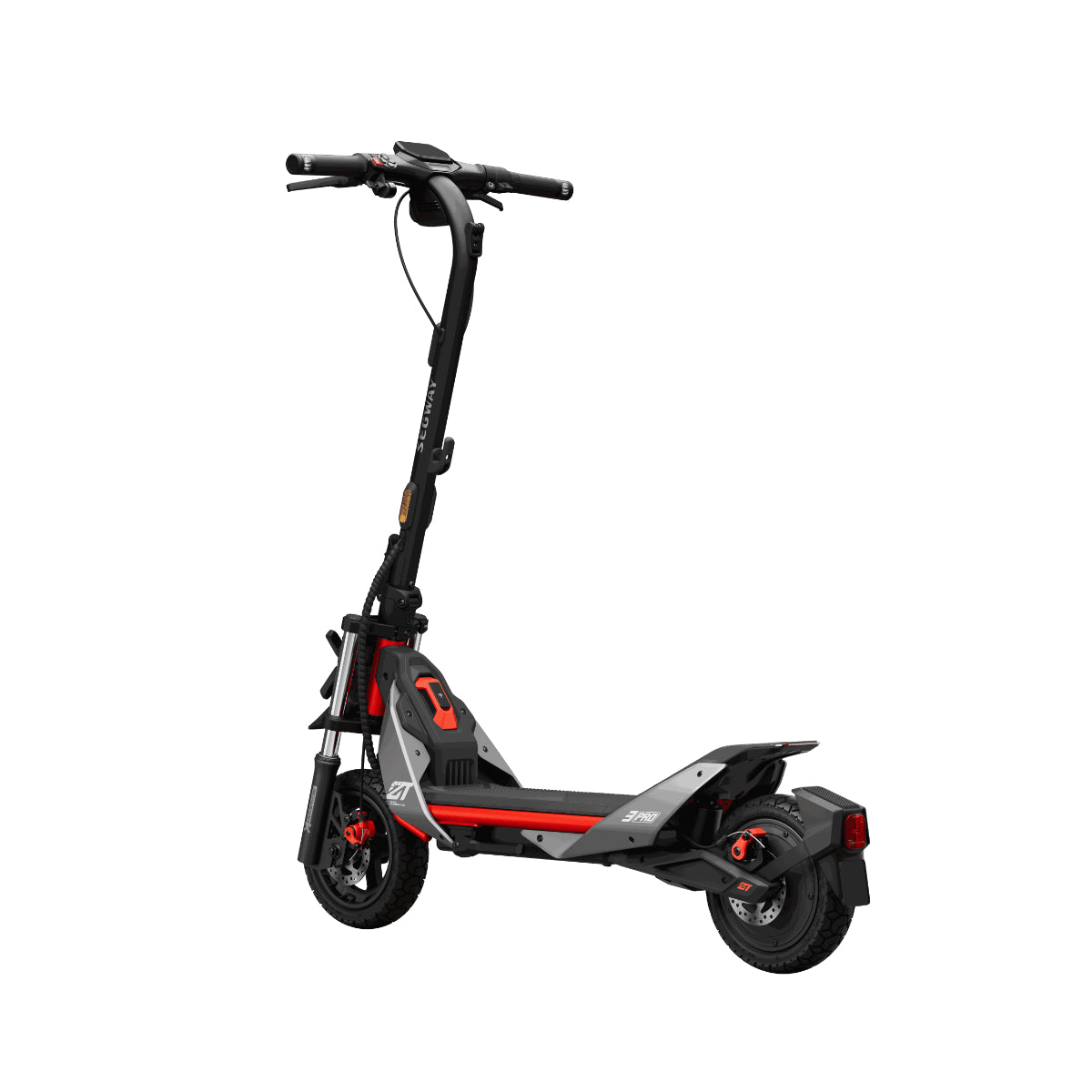 Segway ZT3 Pro eKickScooter with Dual Suspension System - Black