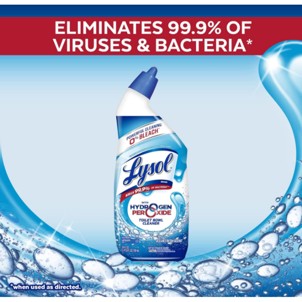 Lysol 24 oz Ocean Fresh Scent Toilet Bowl Cleaner