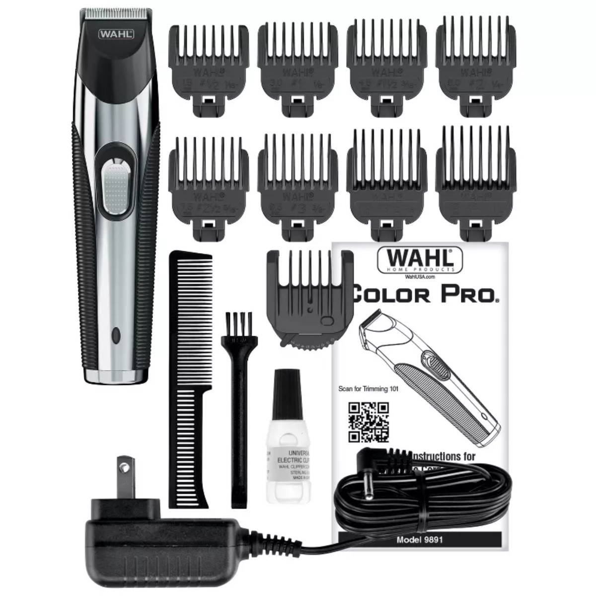 Wahl Cordless Rechargeable 19 Cutting Lengths Trim By BeardΓΒ for Men