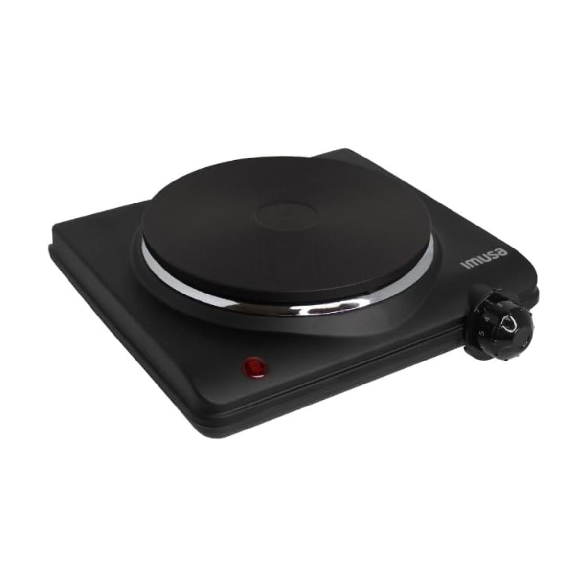 Imusa GAU/80315US Single Electric Hot Plate - Black