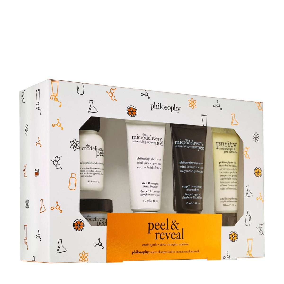 Philosophy Peel and Reveal Mask/Peel Kit - Curacao