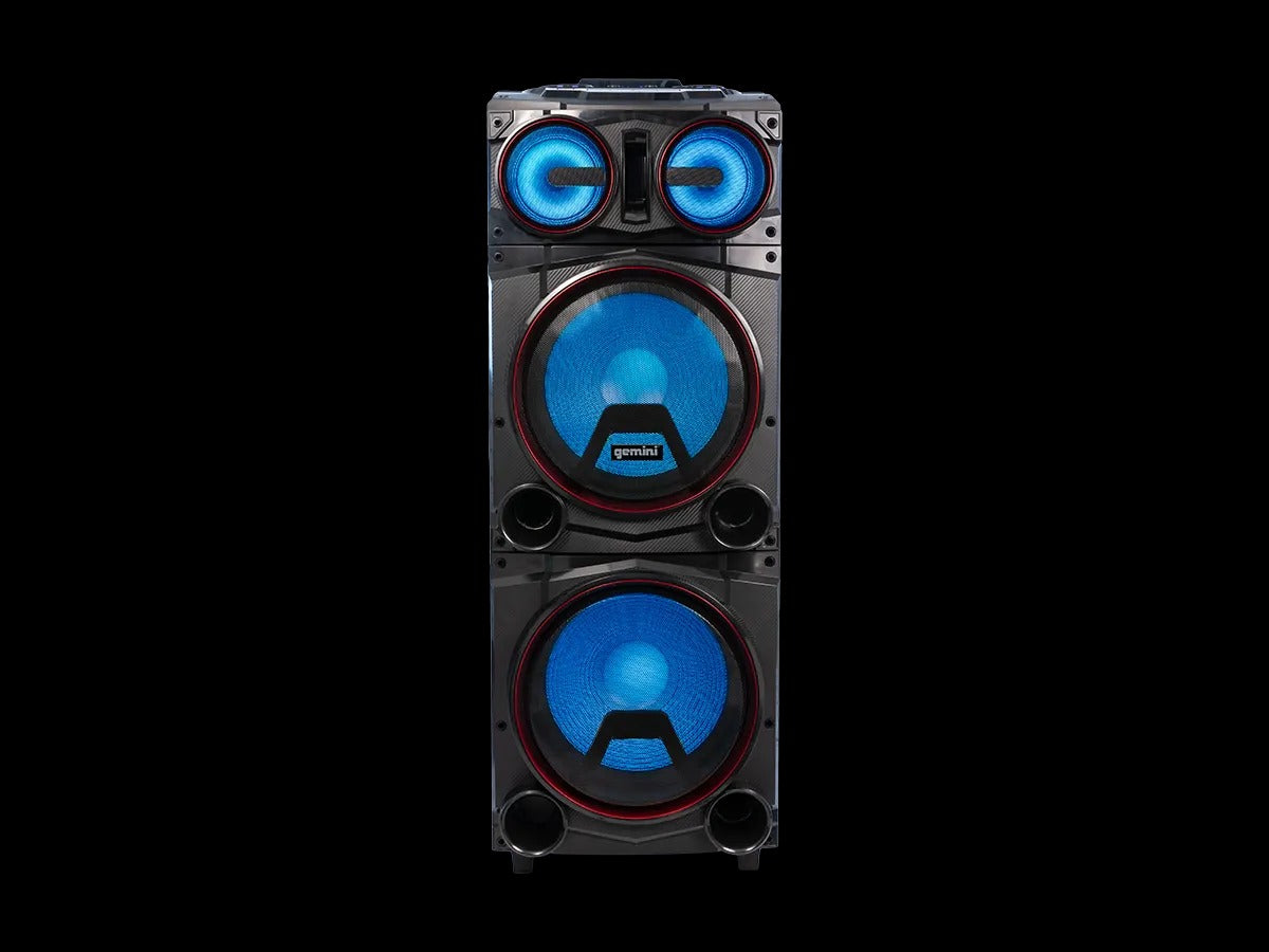 Gemini GMax 6000 Dual 15in. Bluetooth Speaker