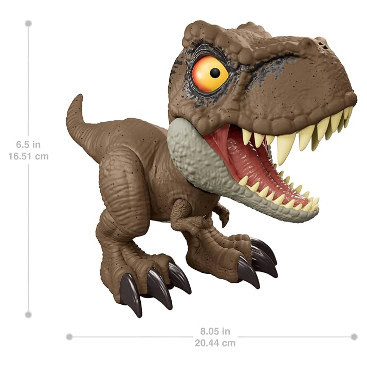 Jurassic World Roar Command Tyrannosaurus Rex Action Figure - Brown