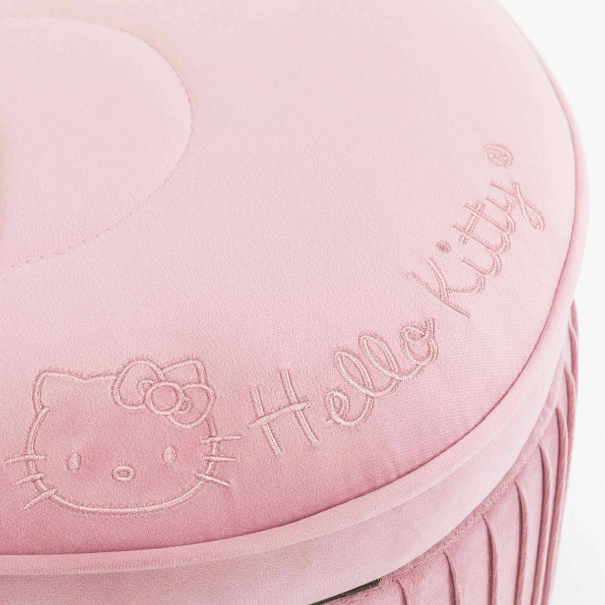 Hello Kitty Bow Storage Bench by Impressions Vanity - Pink