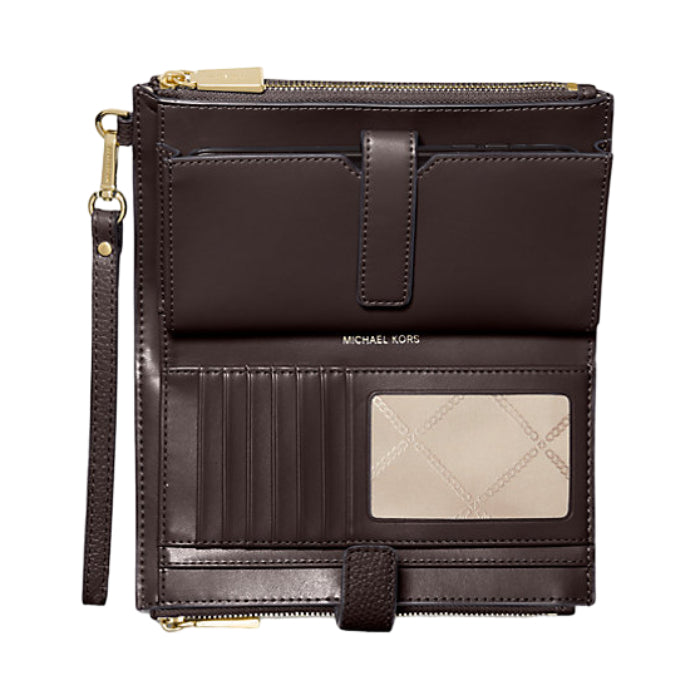Michael Kors Jet Set Smartphone Wallet - Chocolate