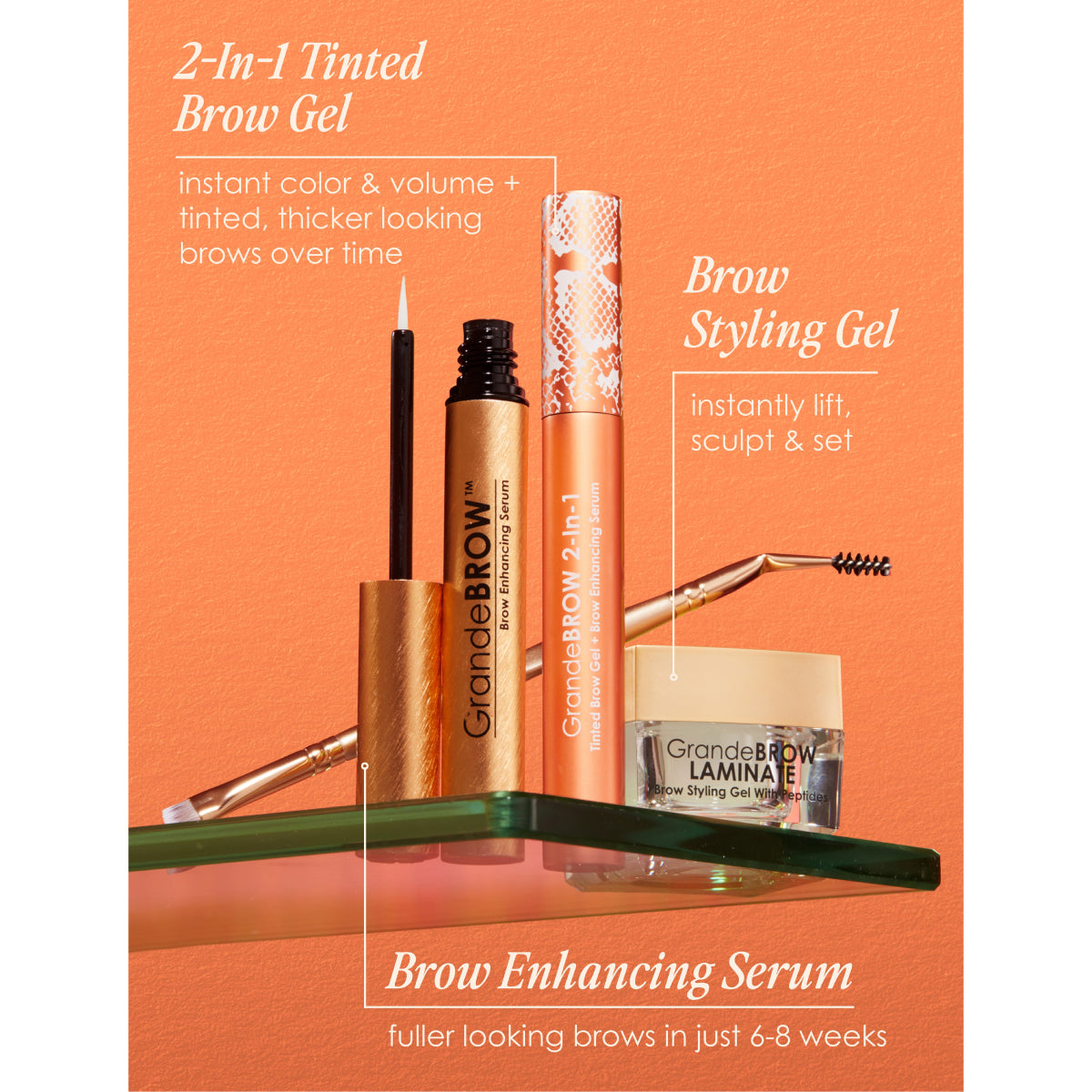 Grande Cosmetics Brow Defining Moments Set