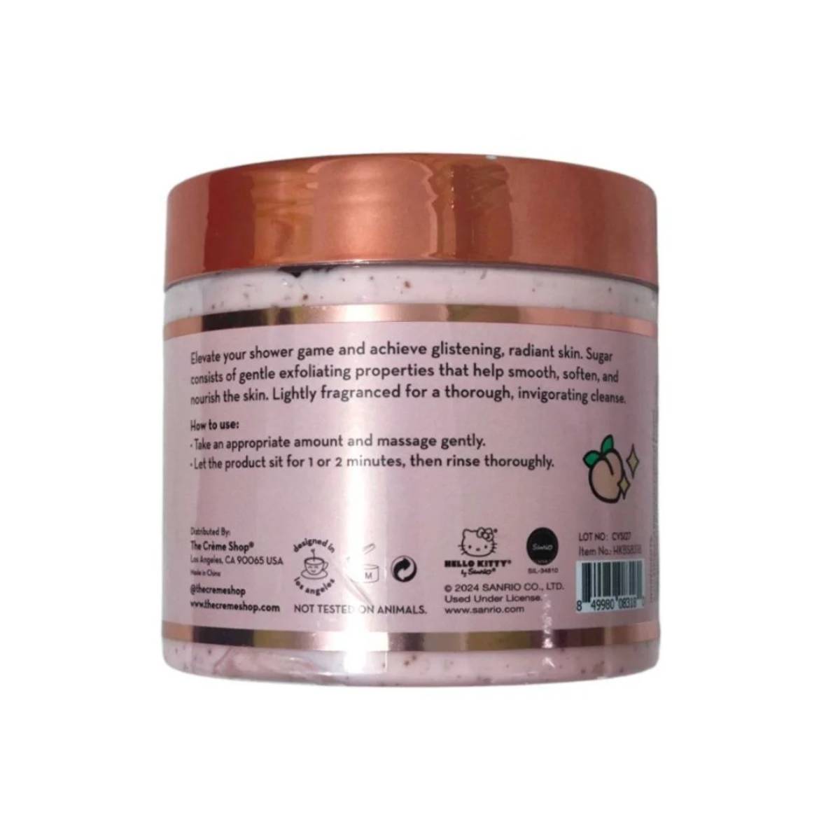 The CrΓΖΓΒ¨me Shop x Hello Kitty 14.11 oz Sugar Body Scrub
