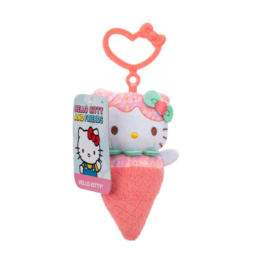License 2 Play Hello Kitty and Friends 4" Clip-On Plush Assortment