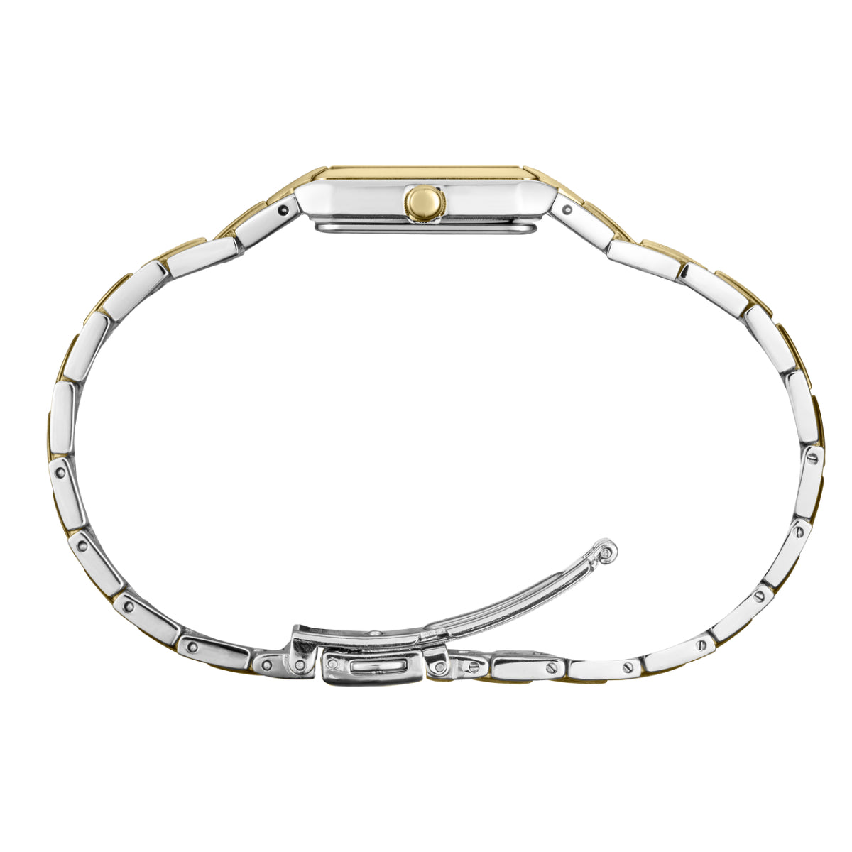 Seiko Essentials Women's 15.5mm Two-Tone Bracelet Watch - Black Dial