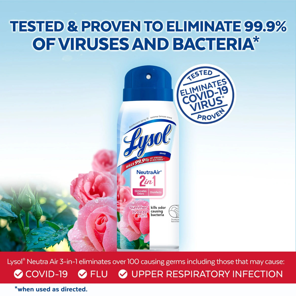 Lysol NeutraAir 10 oz 2-In-1 Disinfectant Spray