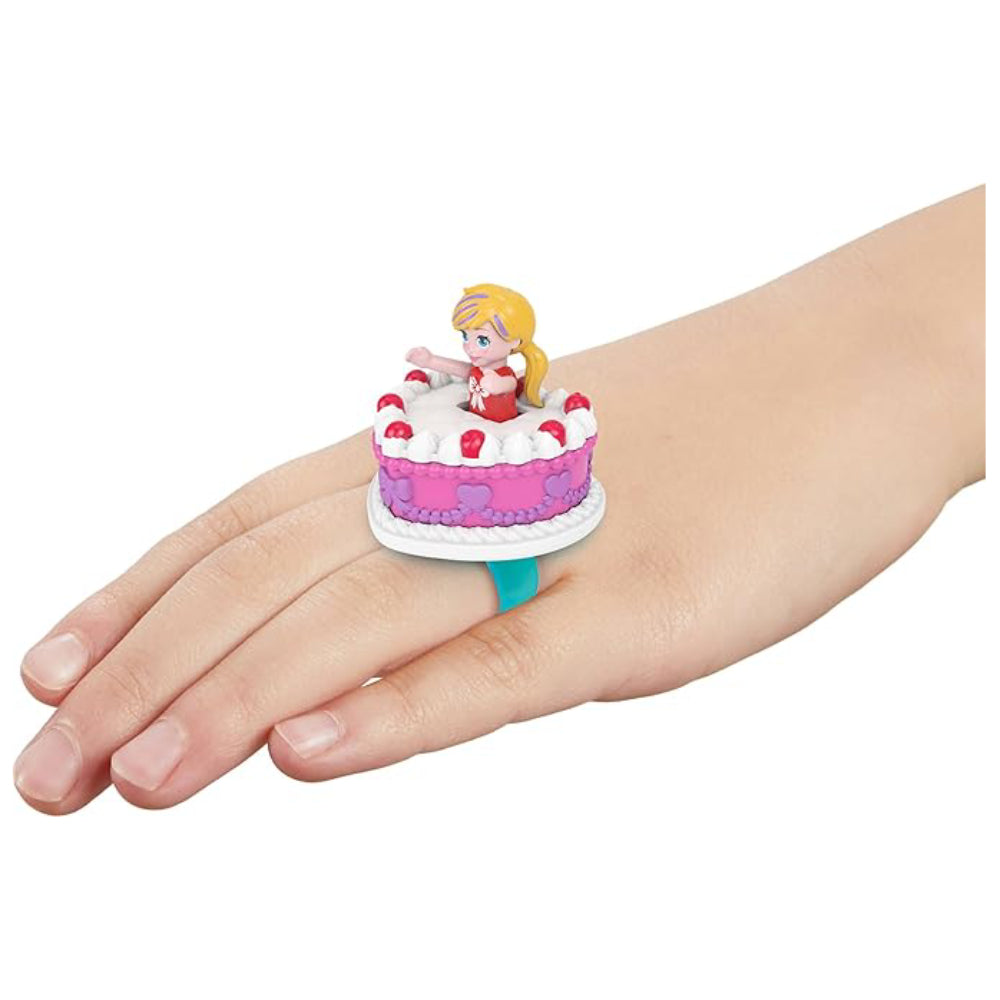 Polly Pocket Ring Box Playset - Ruby Red