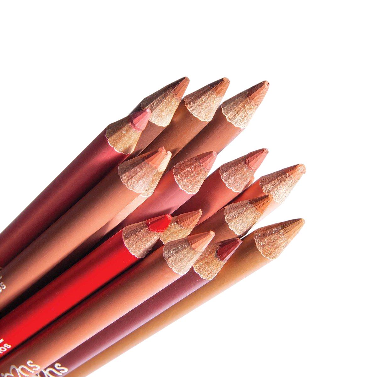 Beauty Creation Wooden Lip Pencil (15 Pieces)