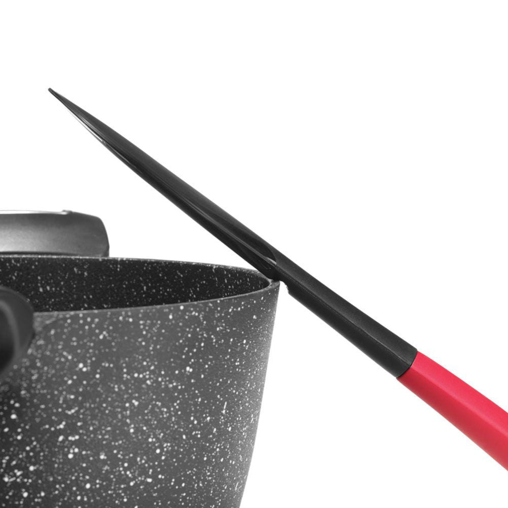 Starfrit Angled Spatula - Red/Black