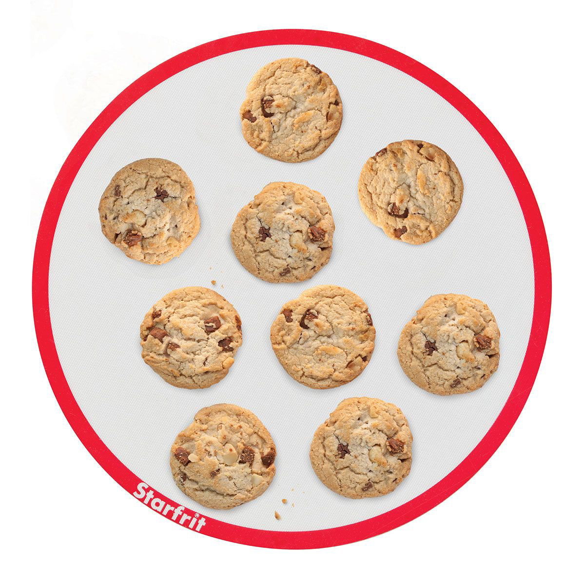 Starfrit 12" Kitchen Mat - Red/White