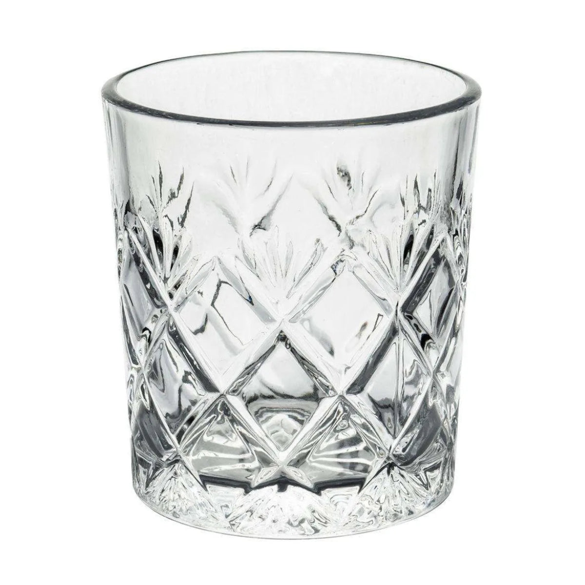 Koopman 7.78 oz Glass Tumbler Set of 6 - Clear