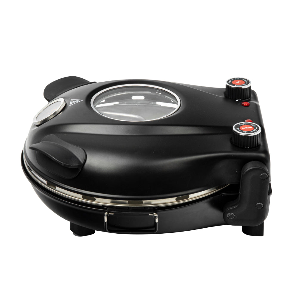 Granitestone 1424 Piezano Countertop Stone Fired Pizza Oven - Black