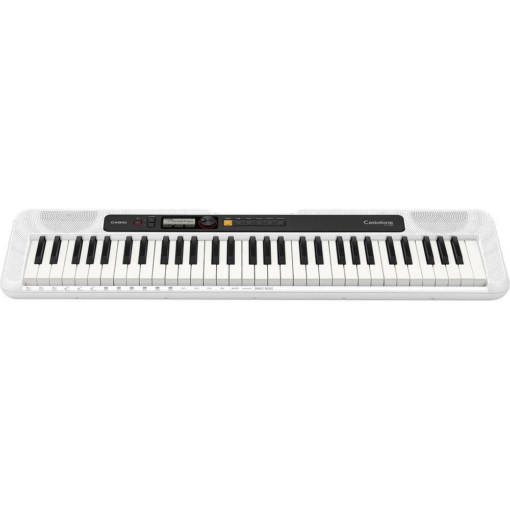 Casio CT-S200 Portable 61-Key Keyboard - White - Curacao