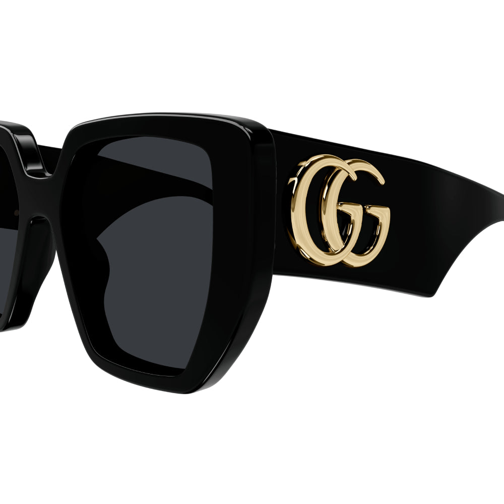 Gucci GG0956S Women's Square Solid Color Sunglasses