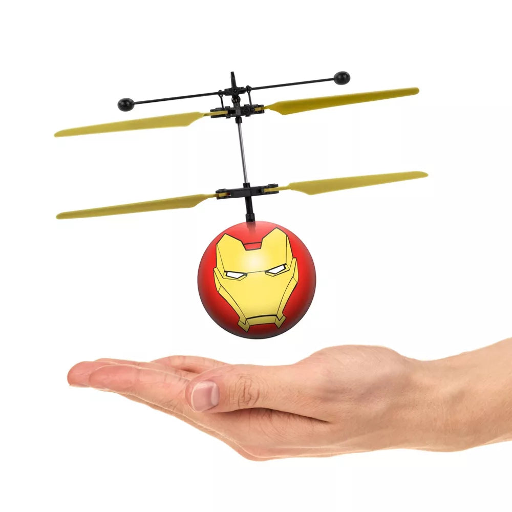 World Tech Toys Marvel Avengers Iron Man IR UFO Ball Helicopter