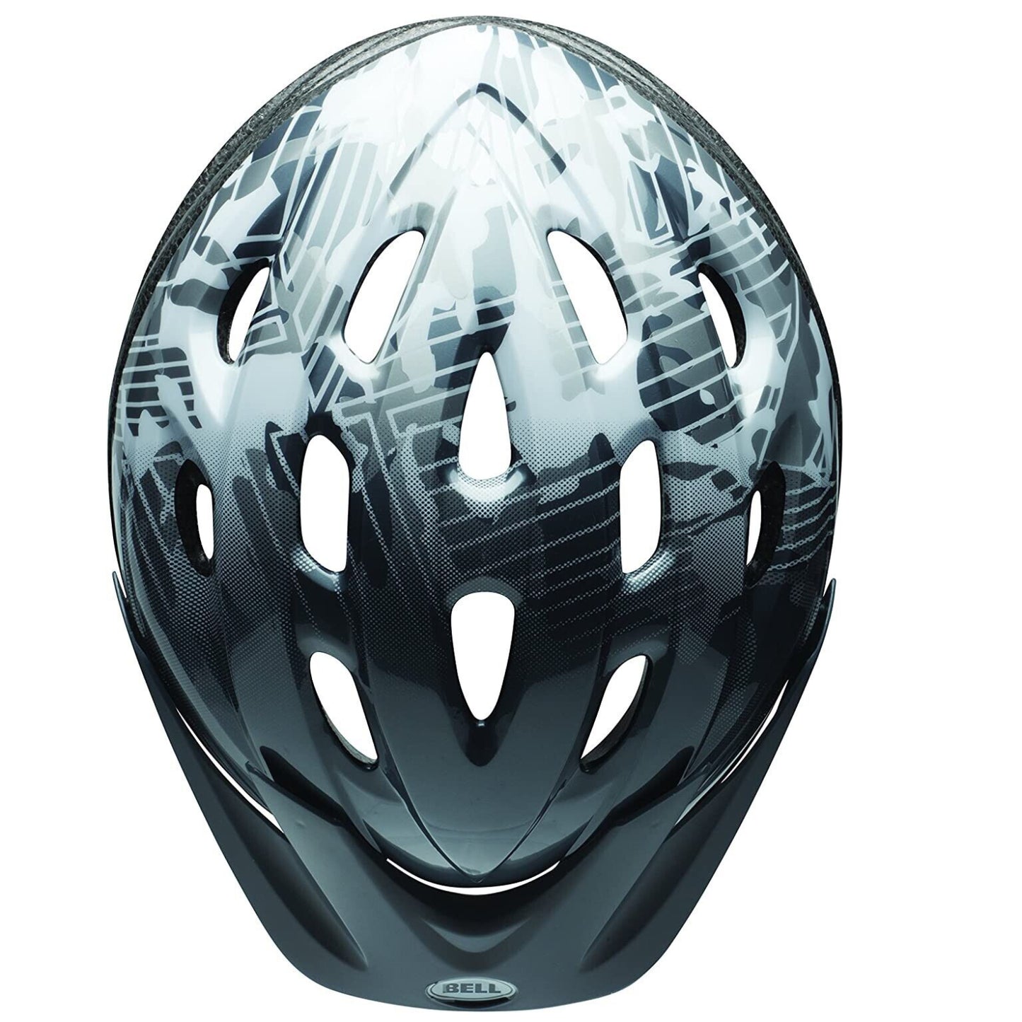Bell Rally Bicycle Kids Helmet in ABS - Dark Titanium White