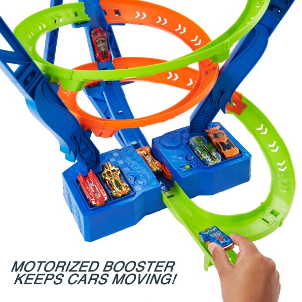 Hot Wheels Action Spiral Speed Crash Track Set