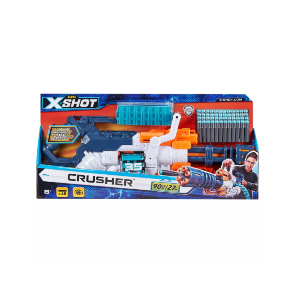 Blaster X-Shot Excel Crusher con 48 dardos