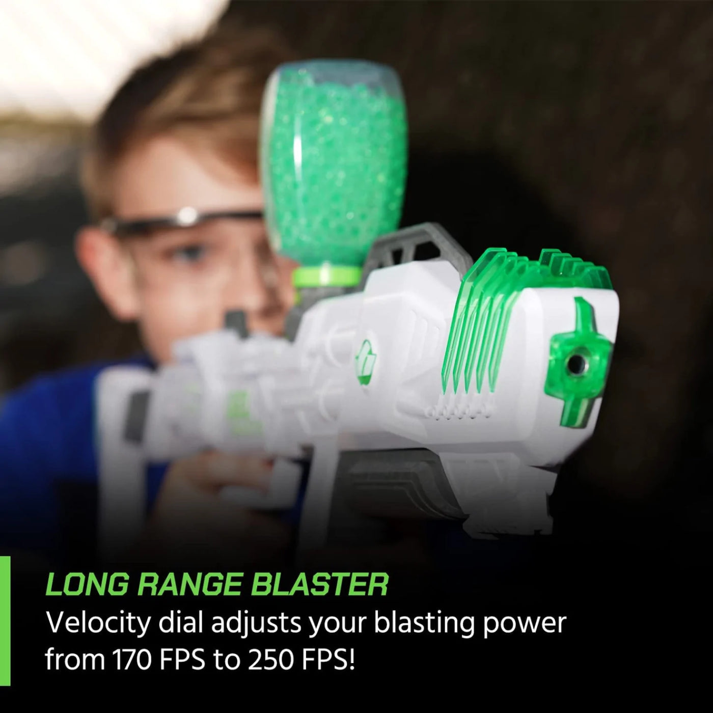 Gel Blaster 4.6" Surge XL Water Blaster with 10000 Gellets - White/Green