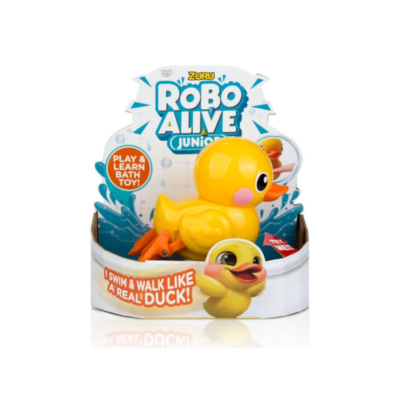 Robo Alive Junior Little Duck Bath Toy - Yellow