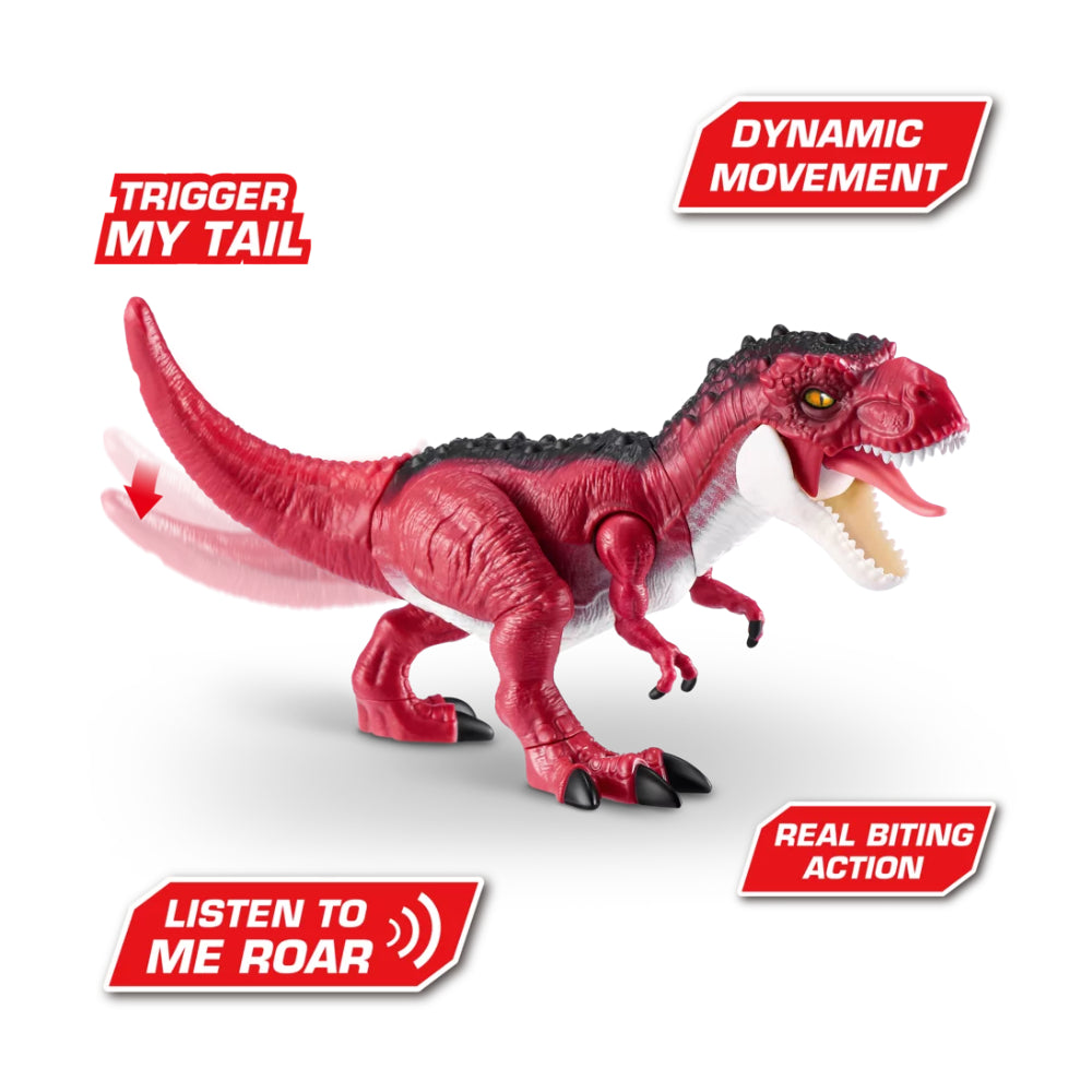 Robo Alive Dino Action 3-Pack Electronic Pets, Red/Blue/Green