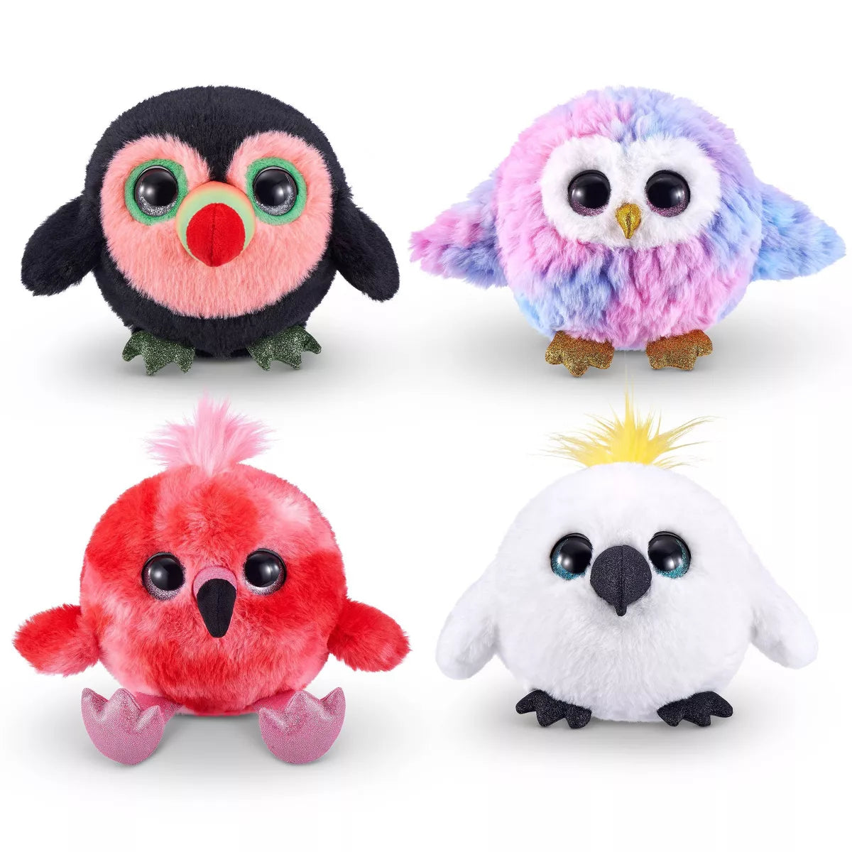 Pets Alive Chirpy Birds Interactive Speaking Pet Plush Toy in Assorted Colors