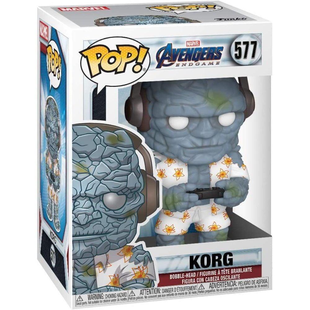 Figura de Korg de Marvel Avengers Endgame de Funko Pop!
