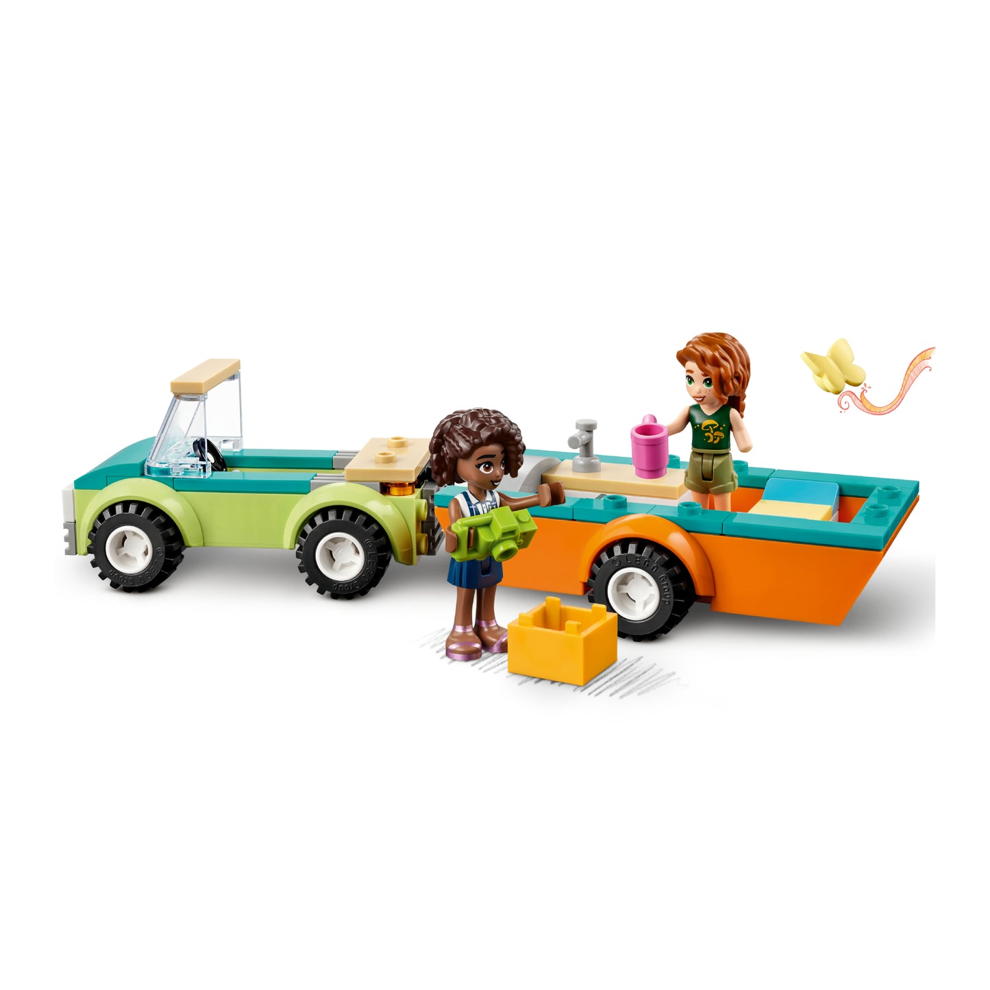 LEGO Friends Holiday Camping Trip Building Toy Set (87-Pieces)