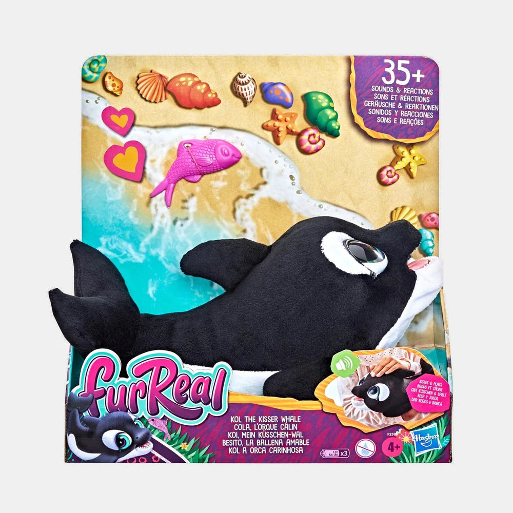 Hasbro FurReal Koi La ballena besadora con pez