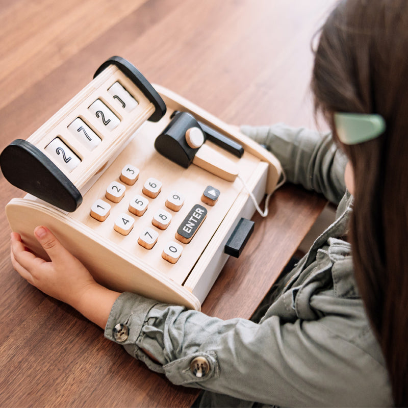 Wonder & Wise Cash Register - Natural