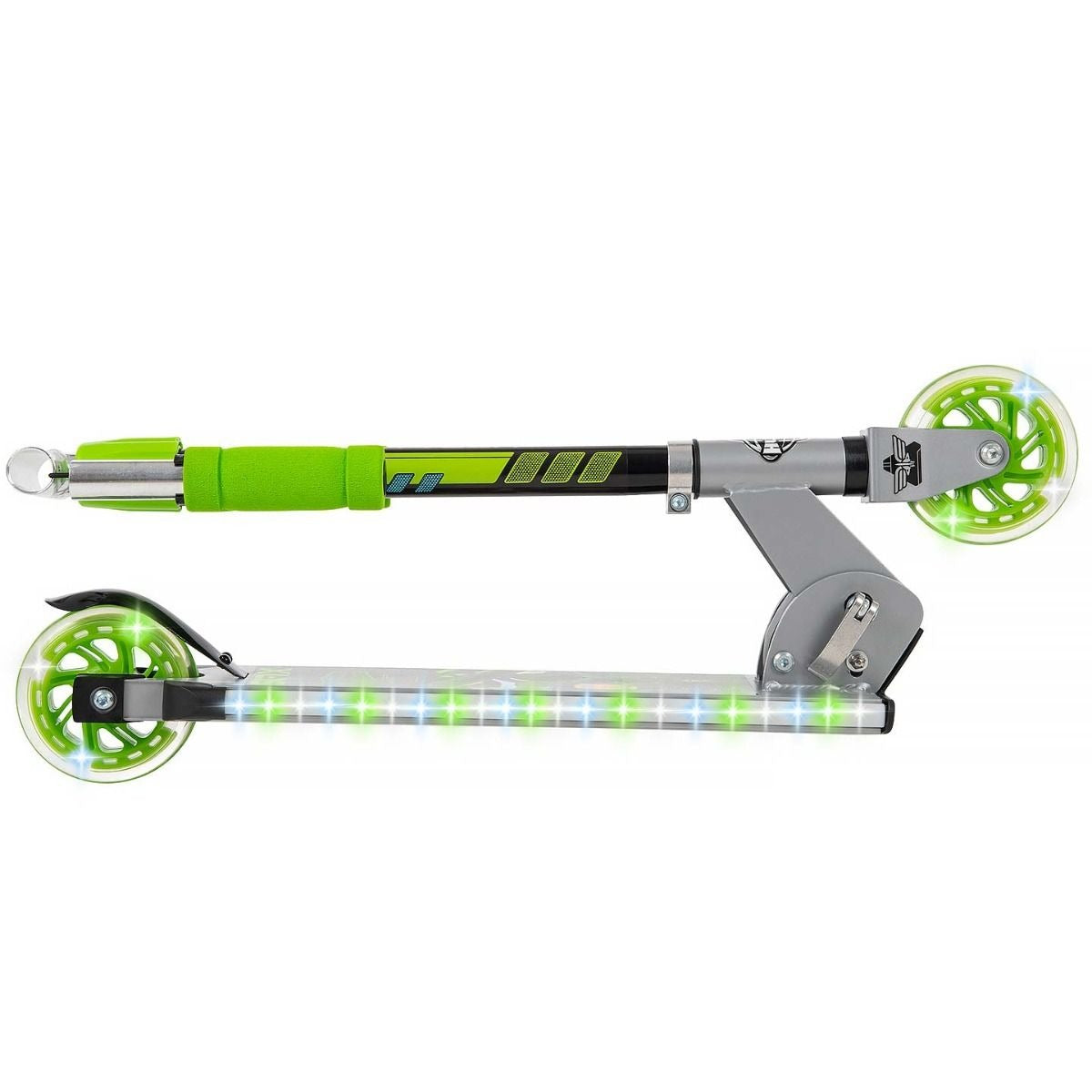 Huffy Disney Pixar Electro-Light Inline Kick Scooter - Green