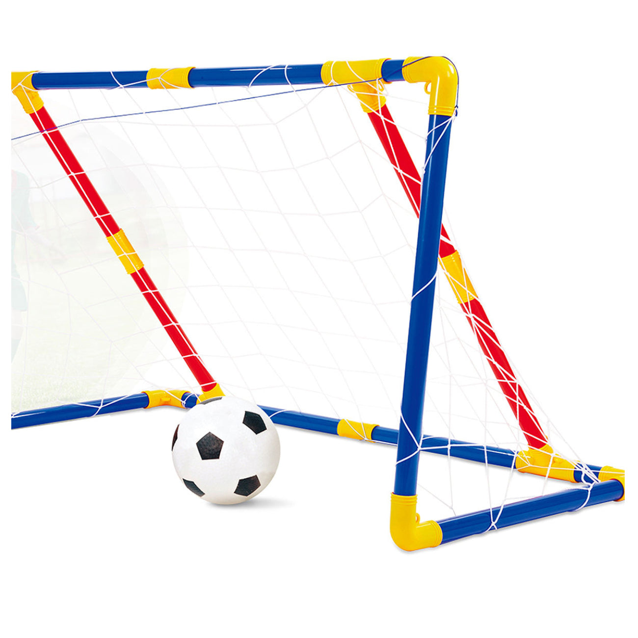 Ocean Toys 2-in-1 Soccer & Pitching Game Playset
