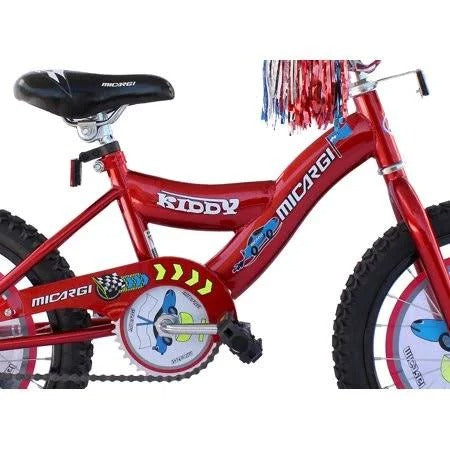 Micargi Kiddy Boys 16" Bike with Training Wheels - Red - Curacao
