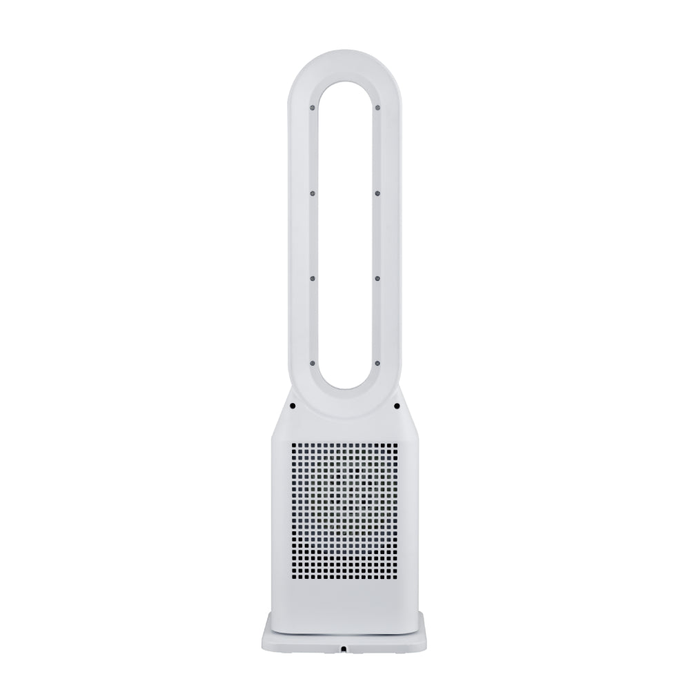 Toscana Blade-less Tower Fan - White - Curacao