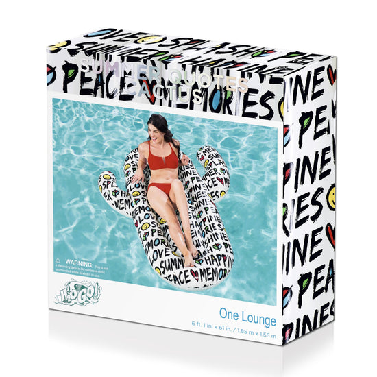 Bestway Float'n Fashion Summer Quotes Cactus Pool Float - Curacao