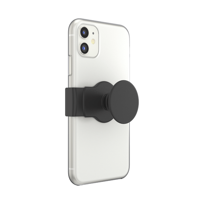 PopSockets PopGrip Slide Stretch Cell Phone Grip & Stand - Black