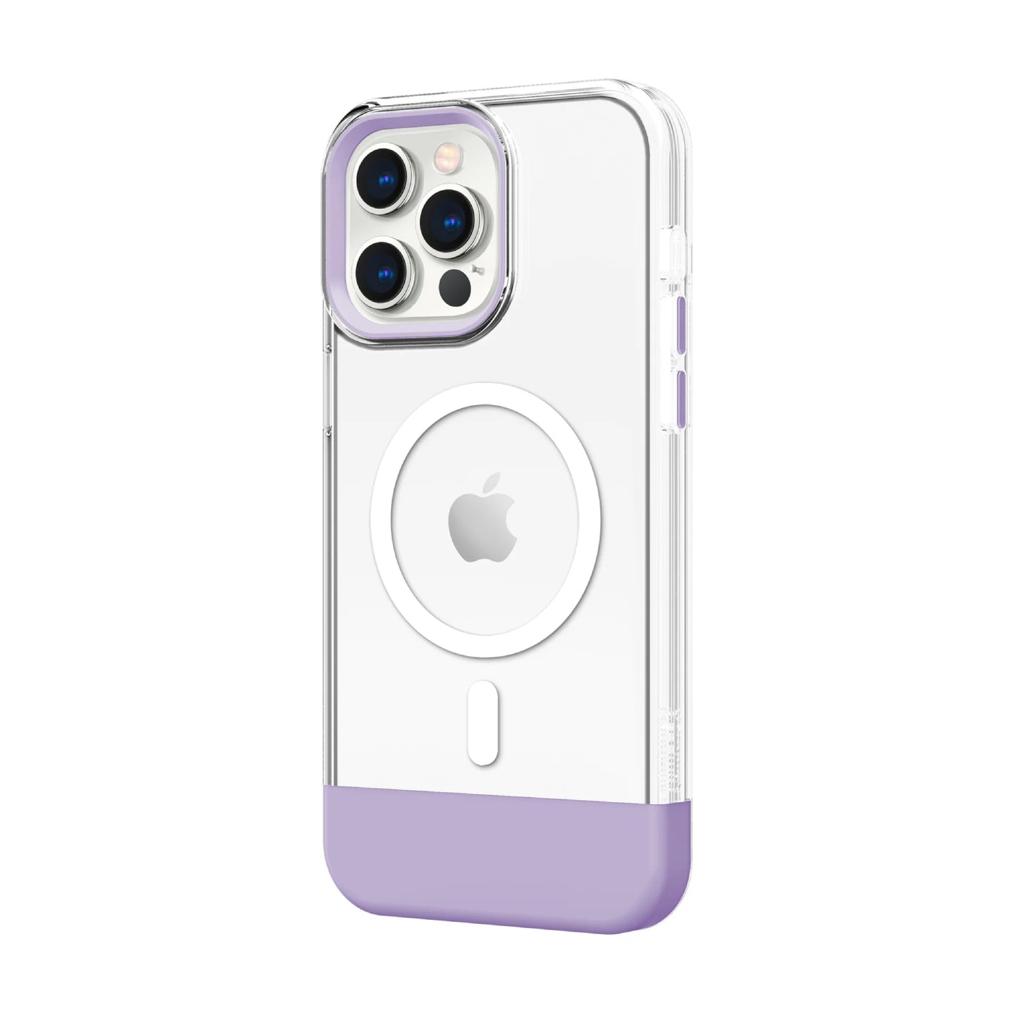 Nimbus9 Ghost 3 MagSafe Case for iPhone 15 Pro Max - Clear/Purple