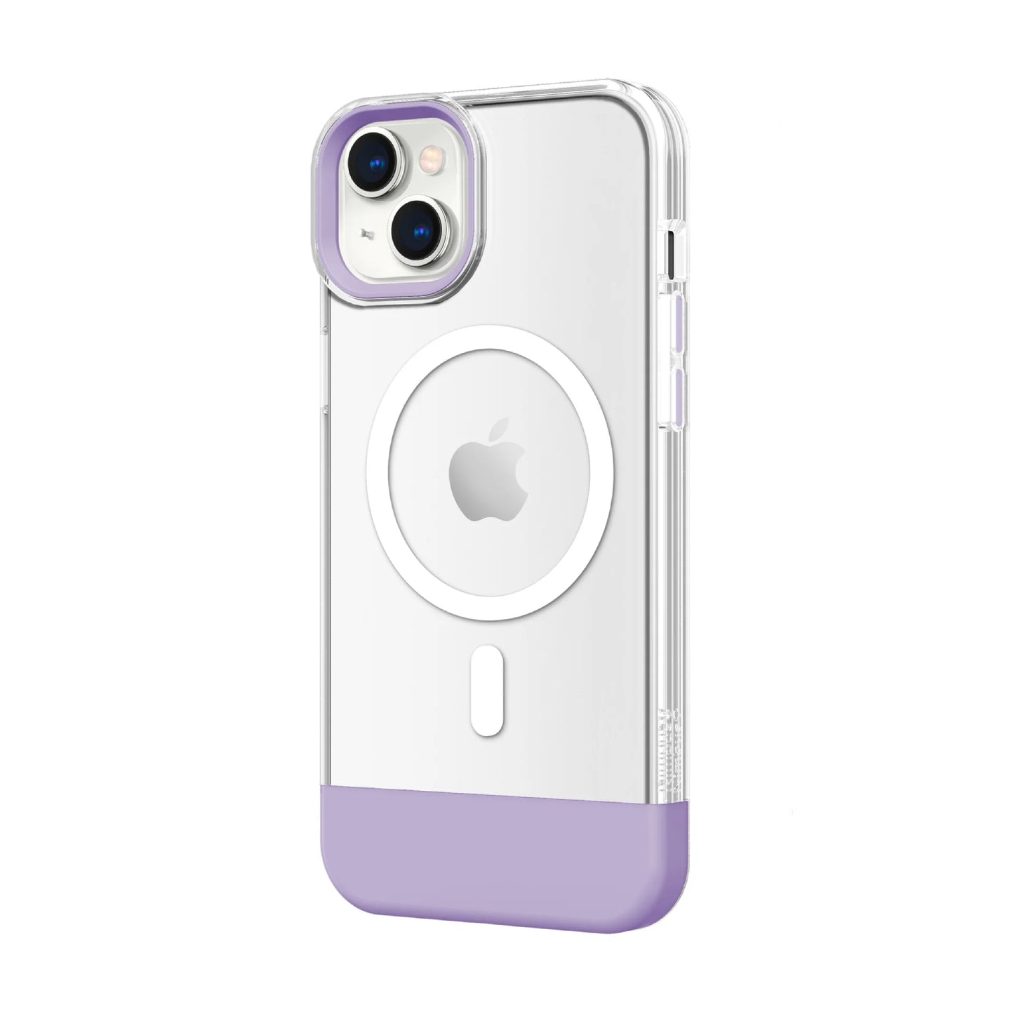 Nimbus9 Ghost 3 MagSafe Case for iPhone 15 Plus - Clear/Purple