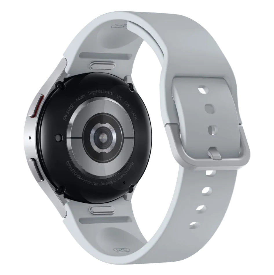 Reloj inteligente Samsung Galaxy Watch6 unisex con caja de aluminio de 43 mm y correa de cuero negra - LTE