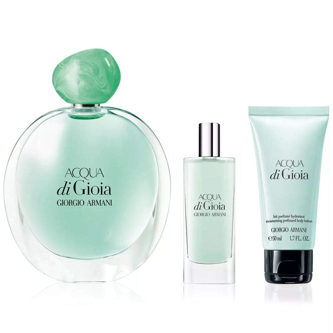 Giorgio Armani Women's Acqua Di Gioia Parfum 3pc Gift Set