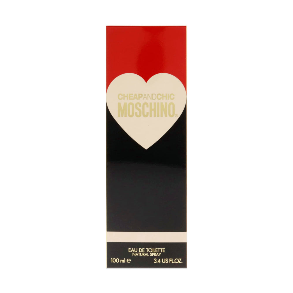 Moschino Cheap & Chic Eau de Toilette for Women, 3.4 oz